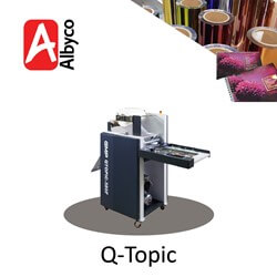 Albyco Q-Topic Ημιαυτόματη Πλαστικοποιητική Μηχανή με ψηφιακή θερμοτυπία-lithotech
